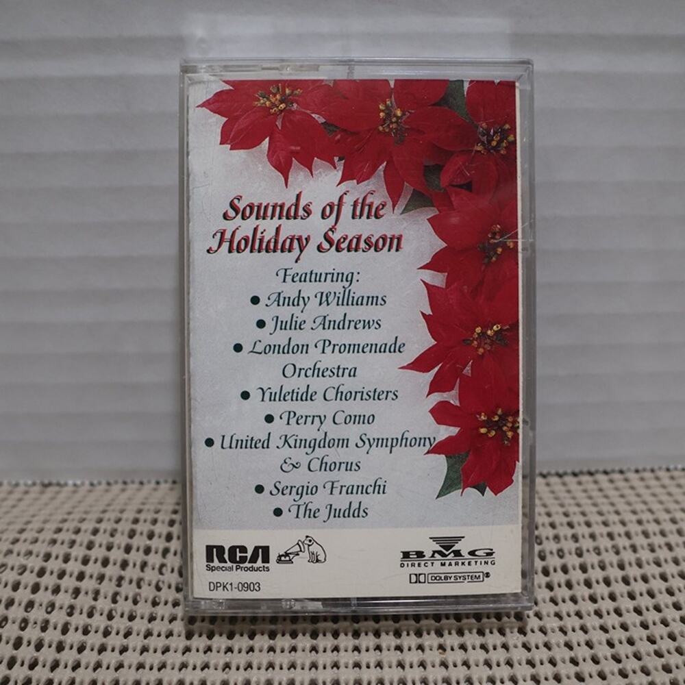 Various Artists - Sounds of the Holiday Season Cassette 1991 RCA Christmas